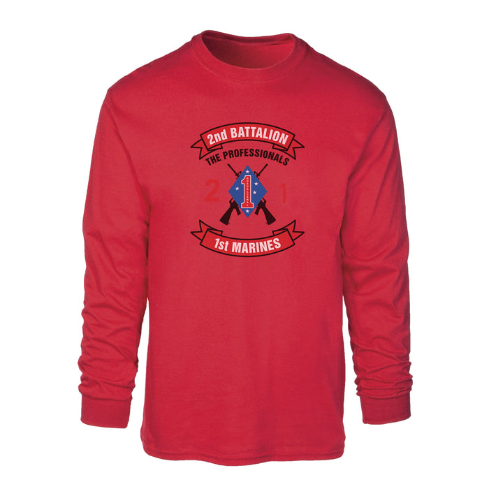 2nd Battalion 1st Marines Long Sleeve Shirt - SGT GRIT