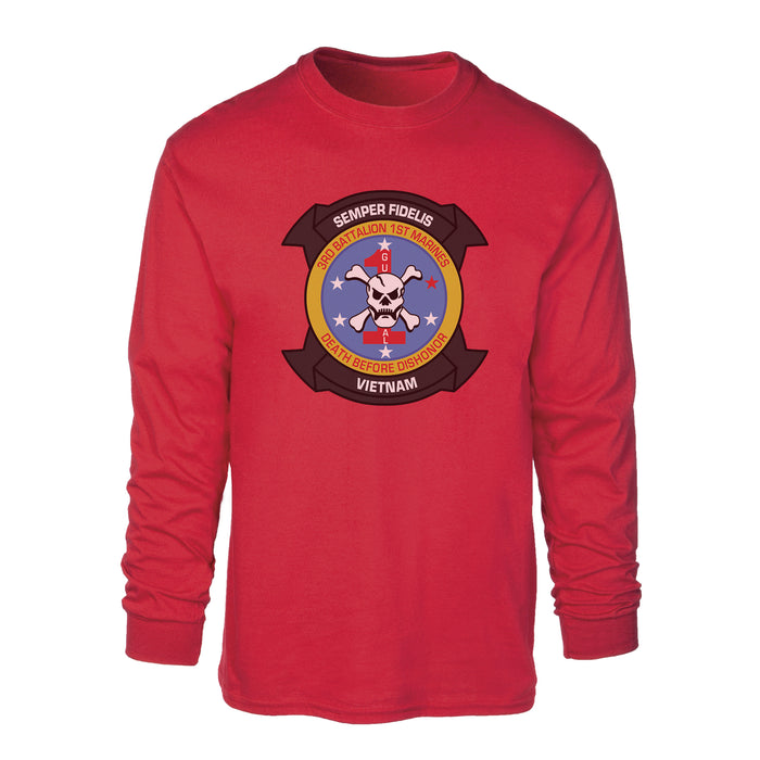 3rd Battalion 1st Marines Long Sleeve Shirt - SGT GRIT