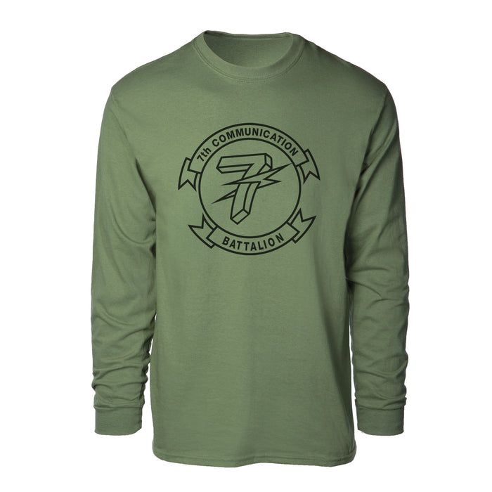 7th Communication Battalion Patch Long Sleeve Shirt - SGT GRIT