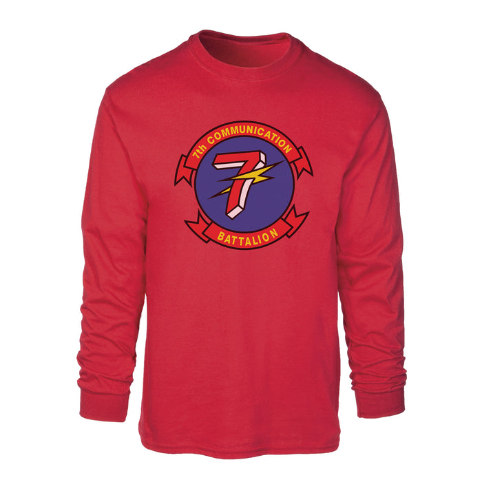 7th Communication Battalion Patch Long Sleeve Shirt