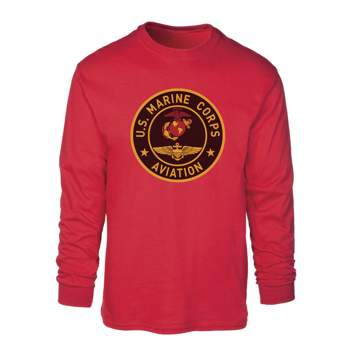 Marine Corps Aviation Long Sleeve Shirt