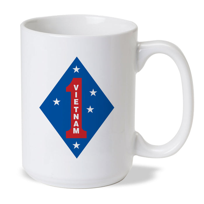Vietnam 1st Marine Division Coffee Mug