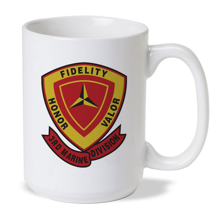 3rd Marine Division (Alternate Design 2) Coffee Mug - SGT GRIT