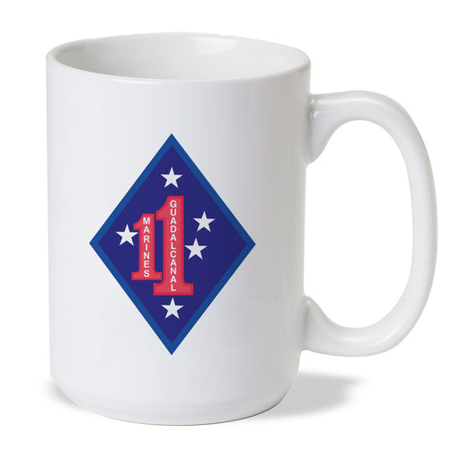 Guadalcanal 1st Marines Regimental Coffee Mug - SGT GRIT