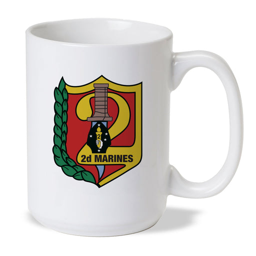 2nd Marines Regimental Coffee Mug - SGT GRIT