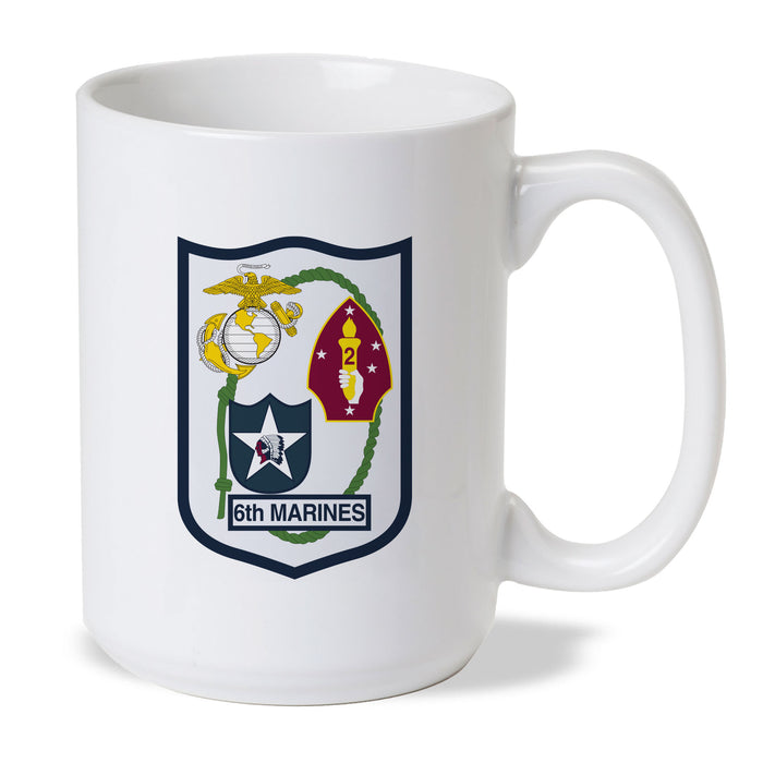 6th Marines Regimental Coffee Mug - SGT GRIT