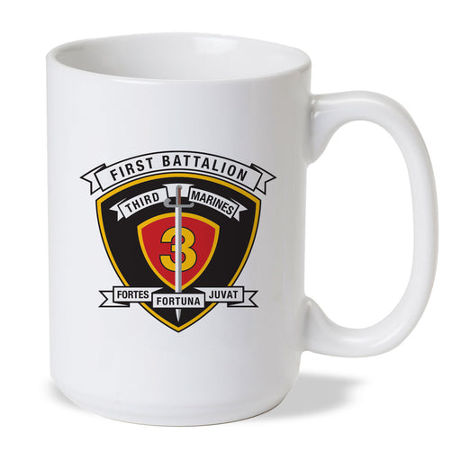 1st Battalion 3rd Marines Coffee Mug - SGT GRIT