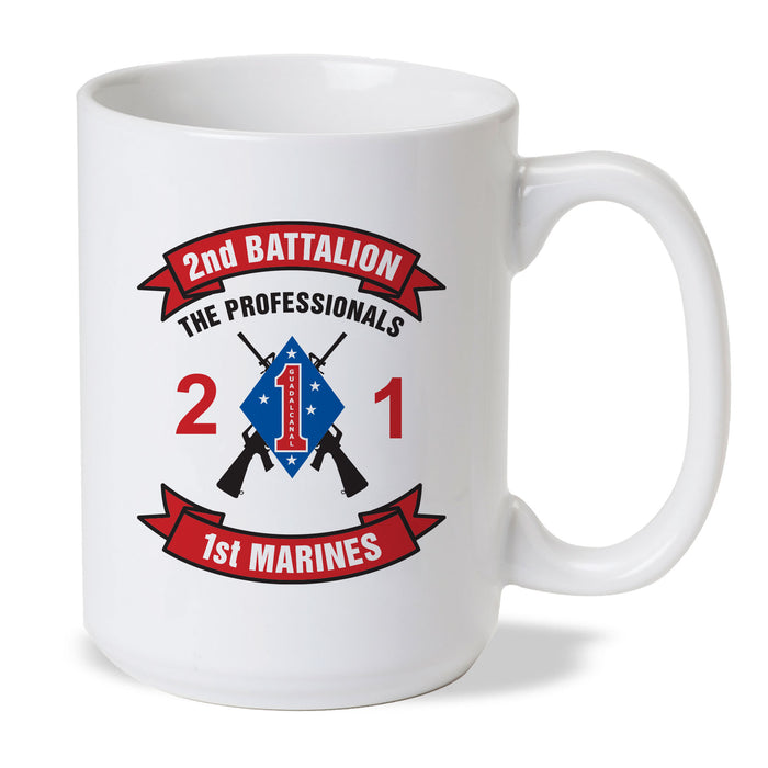 2nd Battalion 1st Marines Coffee Mug - SGT GRIT