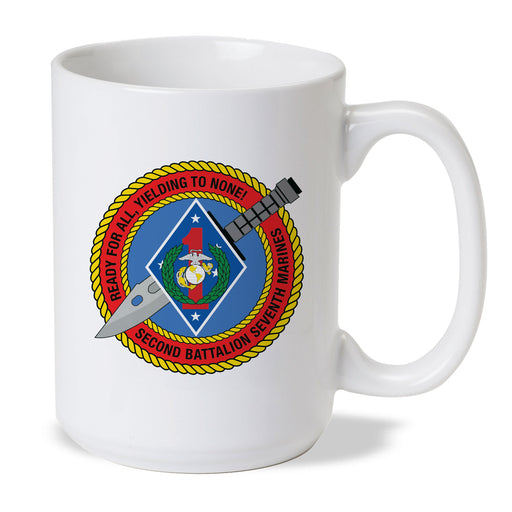 2nd Battalion 7th Marines Coffee Mug - SGT GRIT