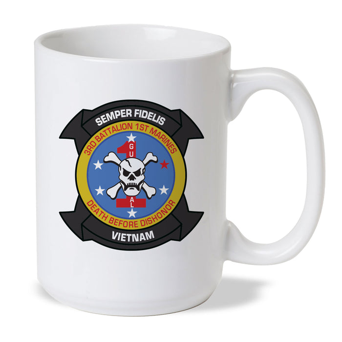 3rd Battalion 1st Marines Coffee Mug - SGT GRIT