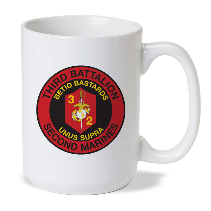 3rd Battalion 2nd Marines Coffee Mug - SGT GRIT