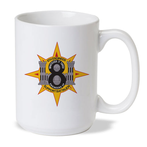 8th Engineer Battalion Coffee Mug - SGT GRIT