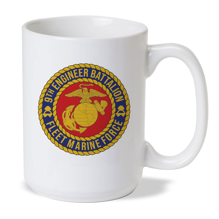 9th Marine Engineer Battalion Coffee Mug - SGT GRIT