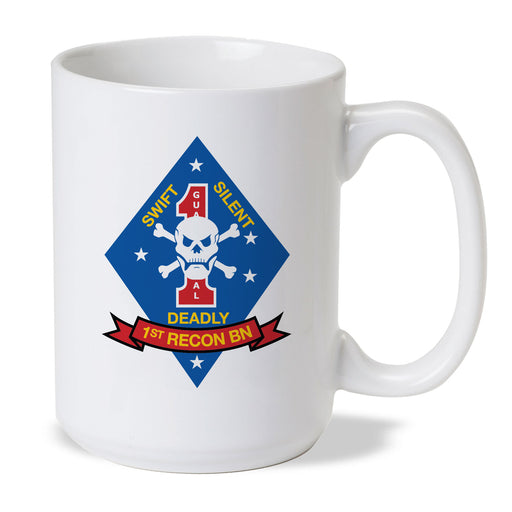 1st Recon Battalion Coffee Mug - SGT GRIT