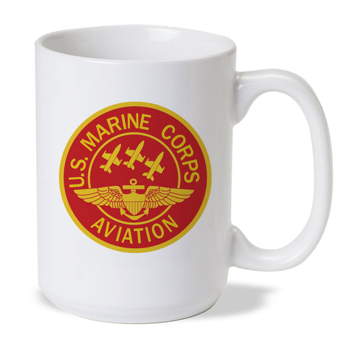 Red Marine Corps Aviation Coffee Mug - SGT GRIT