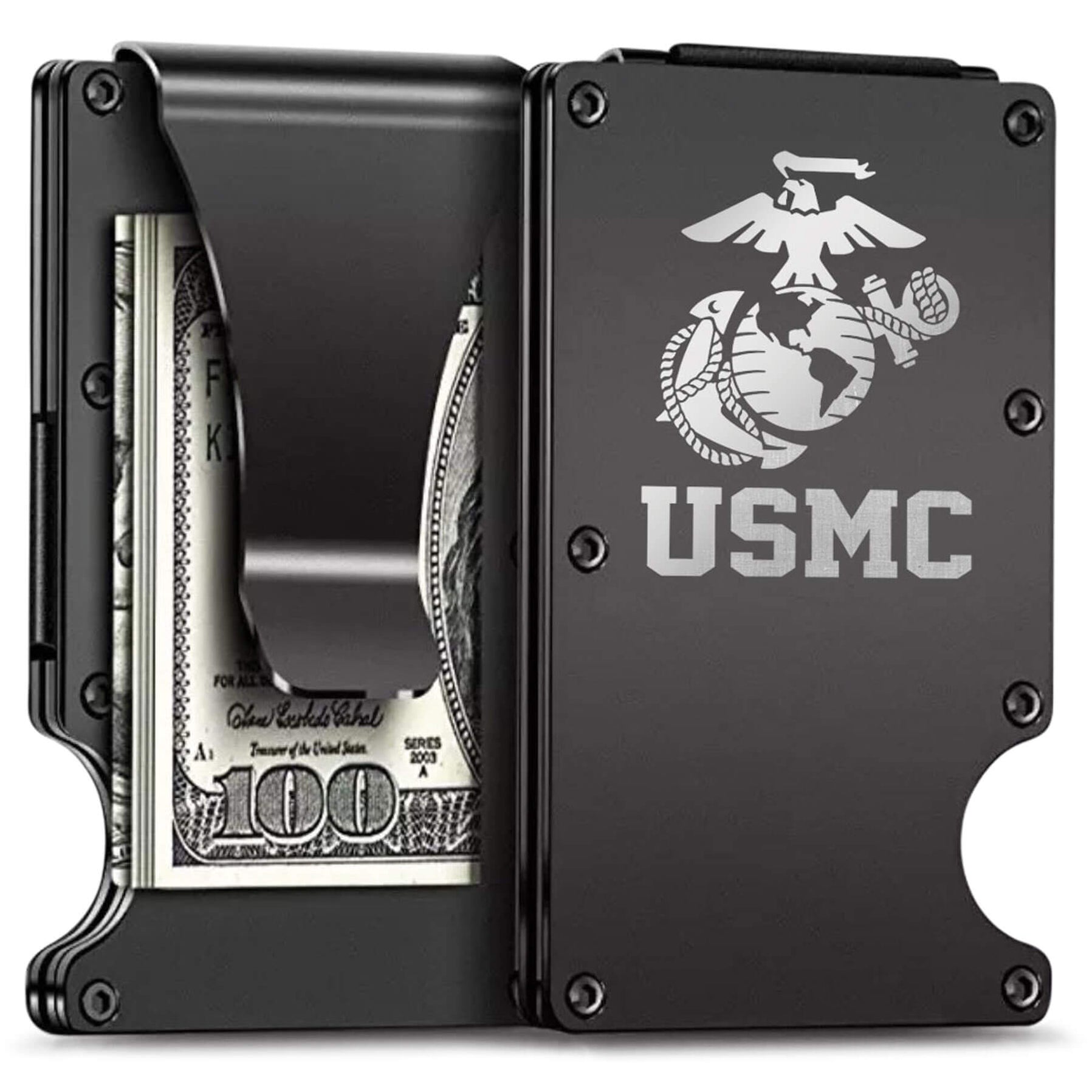 Officially Licensed USMC Wallets, Money Clips & Purses — SGT GRIT