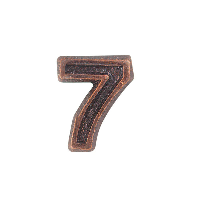 Bronze Numeral 7