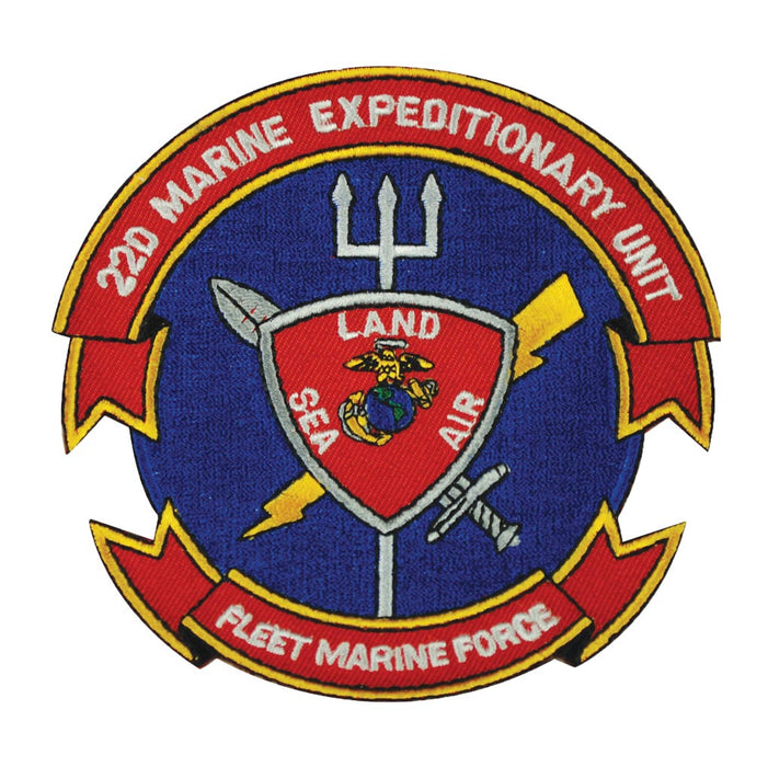 22nd MEU - Fleet Marine Force Patch - SGT GRIT