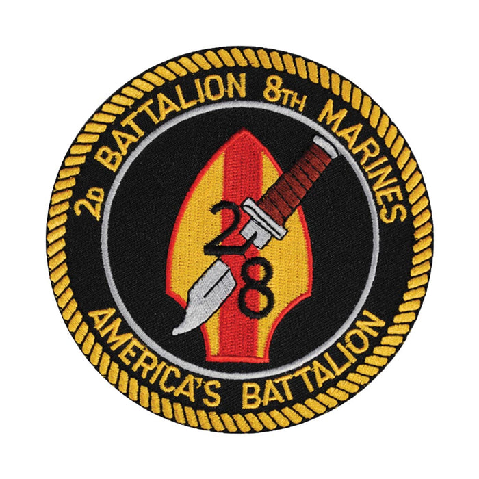 2nd Battalion 8th Marines Patch - SGT GRIT