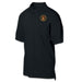 2nd Battalion 8th Marines Patch Golf Shirt Black - SGT GRIT