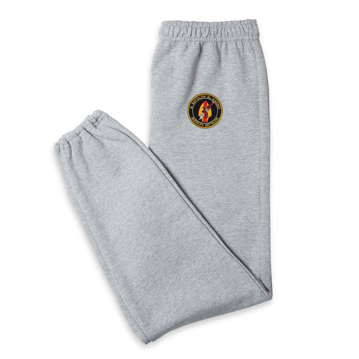 2nd Battalion 8th Marines Patch Gray Sweatpants