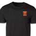3rd Battalion 12th Marines Patch T-shirt Black - SGT GRIT