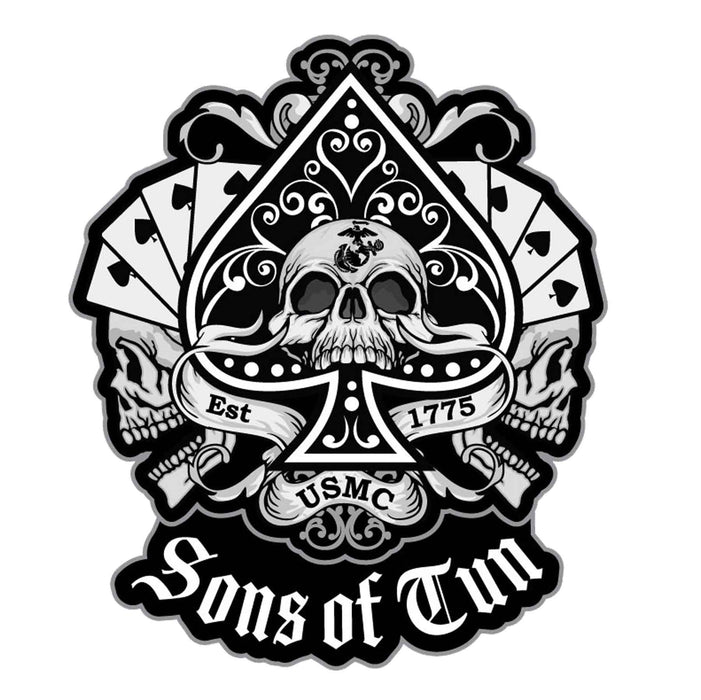 Sons of Tun Spade 10" Patch - SGT GRIT