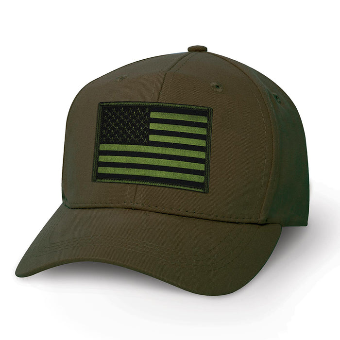 OD Green USA Flag Patch Cover — SGT GRIT