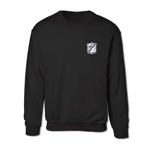 VMA-214 Blacksheep Patch Black Sweatshirt - SGT GRIT