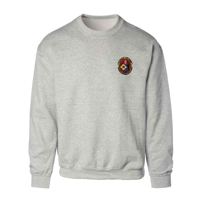 2nd Battalion 6th Marines Patch Gray Sweatshirt