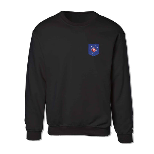 Raider Patch Black Sweatshirt - SGT GRIT