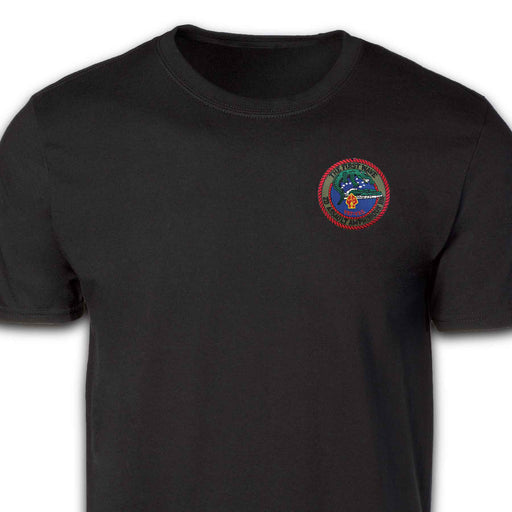 2nd Amphibious Assault Battalion Patch T-shirt Black - SGT GRIT