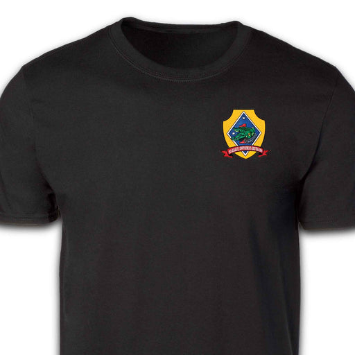 3rd Amphibious Assault Battalion Patch T-shirt Black - SGT GRIT