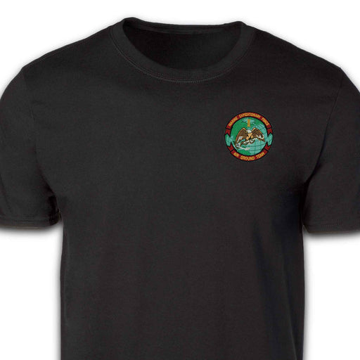 1st MEF - Air Ground Team Patch T-shirt Black - SGT GRIT