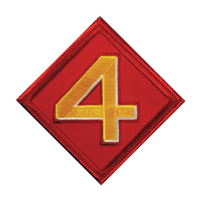 4th Marine Division Patch - SGT GRIT