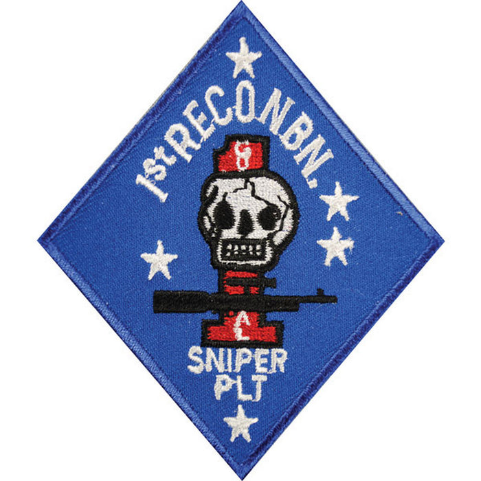 1st Recon Battalion Sniper Platoon Patch - SGT GRIT