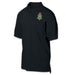 5th Marines Regimental Patch Golf Shirt Black - SGT GRIT