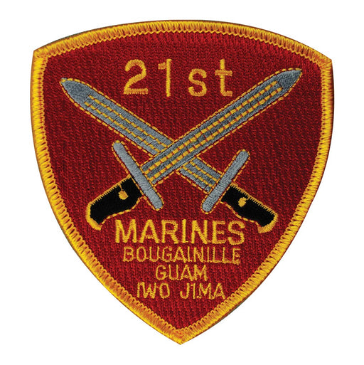 21st Marines Regimental Patch - SGT GRIT