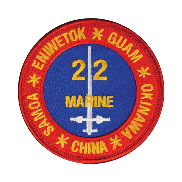 22nd Marines Regimental Patch - SGT GRIT