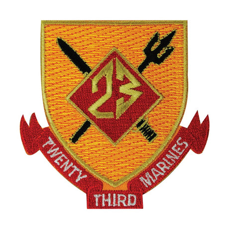 23rd Marines Regimental Patch - SGT GRIT