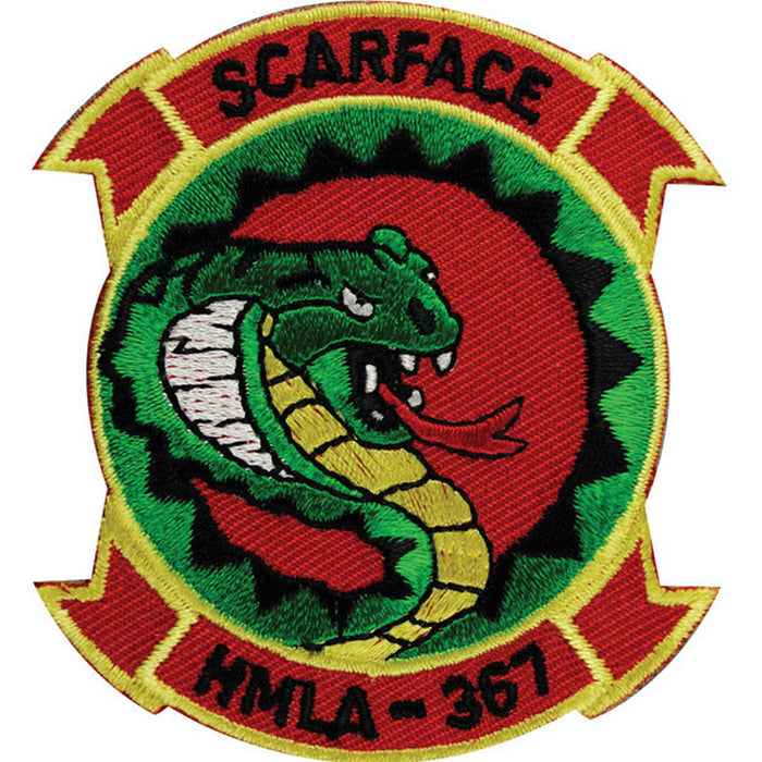 HMLA-367 Scarface Patch - SGT GRIT