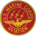 Red Marine Corps Aviation Patch - SGT GRIT