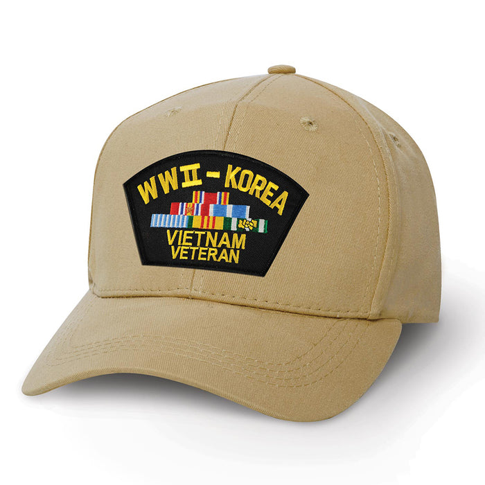 WWII - Korea - Vietnam Veteran Patch Cover - SGT GRIT