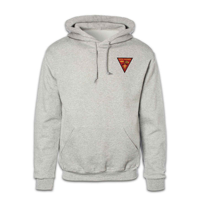 MCAS Tustin Patch Gray Hoodie - SGT GRIT