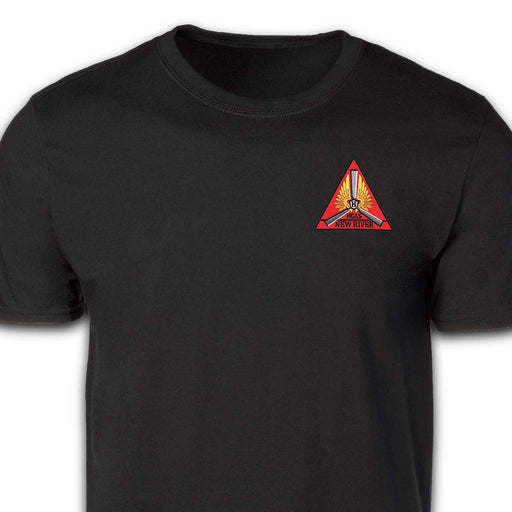 MCAS New River Patch T-shirt Black - SGT GRIT