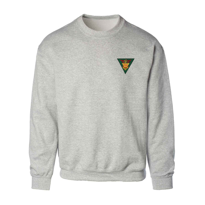 MCAS Futenma Patch Gray Sweatshirt - SGT GRIT