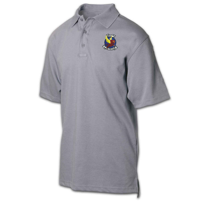 MCAS ElToro Patch Golf Shirt Gray - SGT GRIT