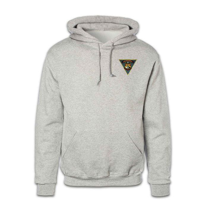 MCAS Cherry Point Patch Gray Hoodie