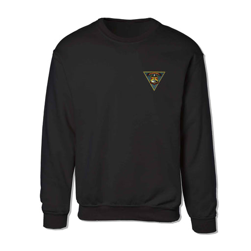 MCAS Cherry Point Patch Black Sweatshirt - SGT GRIT