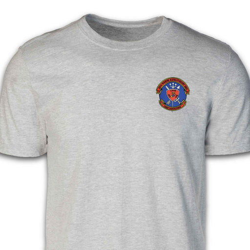 24th MEU Fleet Marine Force Patch T-shirt Gray - SGT GRIT